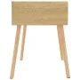 Mesita de noche madera de ingeniería roble Sonoma 40x40x56 cm de vidaXL, Mesitas de noche - Ref: Foro24-326801, Precio: 67,80...