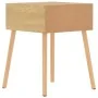 Mesita de noche madera de ingeniería roble Sonoma 40x40x56 cm de vidaXL, Mesitas de noche - Ref: Foro24-326801, Precio: 67,80...
