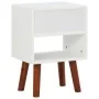 Mesitas de noche 2 uds de madera maciza acacia 40x30x57 cm de vidaXL, Mesitas de noche - Ref: Foro24-245740, Precio: 87,13 €,...