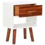 Mesitas de noche 2 uds de madera maciza acacia 40x30x57 cm de vidaXL, Mesitas de noche - Ref: Foro24-245740, Precio: 87,13 €,...