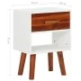 Mesitas de noche 2 uds de madera maciza acacia 40x30x57 cm de vidaXL, Mesitas de noche - Ref: Foro24-245740, Precio: 87,13 €,...