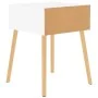 Mesitas de noche 2 uds madera contrachapada blanco 40x40x56 cm de vidaXL, Mesitas de noche - Ref: Foro24-326796, Precio: 95,8...