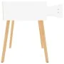 Mesitas de noche 2 uds madera contrachapada blanco 40x40x56 cm de vidaXL, Mesitas de noche - Ref: Foro24-326796, Precio: 95,8...