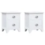 Nightstands with 2 drawers 2 units white by vidaXL, Nightstands - Ref: Foro24-242043, Price: 113,56 €, Discount: %