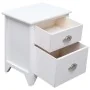 Nightstands with 2 drawers 2 units white by vidaXL, Nightstands - Ref: Foro24-242043, Price: 113,56 €, Discount: %