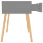 Mesitas de noche 2 uds madera de ingeniería gris 40x40x56 cm de vidaXL, Mesitas de noche - Ref: Foro24-326800, Precio: 94,91 ...