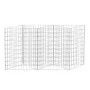 Cesta de muro de gaviones acero galvanizado 120x30x100 cm de vidaXL, Paneles de vallas - Ref: Foro24-142539, Precio: 61,87 €,...