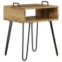 Mesita de noche de madera maciza de mango 40x34x47 cm de vidaXL, Mesitas de noche - Ref: Foro24-246019, Precio: 78,44 €, Desc...