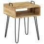 Mesita de noche de madera maciza de mango 40x34x47 cm de vidaXL, Mesitas de noche - Ref: Foro24-246019, Precio: 78,44 €, Desc...