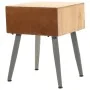 Mesita de noche de madera maciza de abeto 43x38x50 cm de vidaXL, Mesitas de noche - Ref: Foro24-245775, Precio: 62,07 €, Desc...