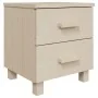 Mesitas noche 2 uds HAMAR pino macizo marrón miel 40x35x44,5 cm de vidaXL, Mesitas de noche - Ref: Foro24-340408, Precio: 79,...