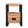 Bedside tables 2 pcs solid acacia wood and steel 40x30x54 cm by vidaXL, Nightstands - Ref: Foro24-279100, Price: 167,61 €, Di...