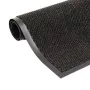 Alfombras de entrada rectangulares de nudo 2 uds negro 40x60 cm de vidaXL, Felpudos - Ref: Foro24-3051602, Precio: 23,93 €, D...