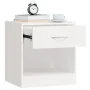 Nightstands with drawer 2 white units by vidaXL, Nightstands - Ref: Foro24-242547, Price: 53,60 €, Discount: %