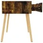 Mesita de noche madera de ingeniería roble ahumado 40x40x56 cm de vidaXL, Mesitas de noche - Ref: Foro24-326811, Precio: 41,5...