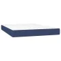Boxspringbett mit blauer Stoffmatratze 140x200 cm von , Betten und Lattenroste - Ref: Foro24-3137323, Preis: 525,88 €, Rabatt: %
