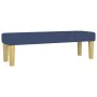 Boxspringbett mit blauer Stoffmatratze 140x200 cm von , Betten und Lattenroste - Ref: Foro24-3137323, Preis: 525,88 €, Rabatt: %