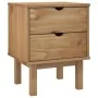 Mesita de noche OTTA madera maciza de pino 45x39x57 cm de vidaXL, Mesitas de noche - Ref: Foro24-348576, Precio: 84,58 €, Des...