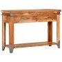 Solid acacia wood console table 110x34x74 cm by vidaXL, Nightstands - Ref: Foro24-338469, Price: 150,84 €, Discount: %
