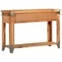 Solid acacia wood console table 110x34x74 cm by vidaXL, Nightstands - Ref: Foro24-338469, Price: 150,84 €, Discount: %