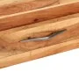 Solid acacia wood console table 110x34x74 cm by vidaXL, Nightstands - Ref: Foro24-338469, Price: 150,84 €, Discount: %