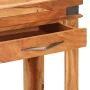 Mesa consola de madera maciza de acacia 110x34x74 cm de vidaXL, Mesitas de noche - Ref: Foro24-338469, Precio: 150,84 €, Desc...