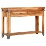 Solid acacia wood console table 110x34x74 cm by vidaXL, Nightstands - Ref: Foro24-338469, Price: 150,84 €, Discount: %