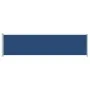 Toldo lateral retráctil para patio azul 600x160 cm de , Sombrillas - Ref: Foro24-313377, Precio: 87,00 €, Descuento: %