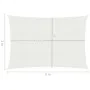 Toldo de vela HDPE blanco 160 g/m² 2x5 m de , Sombrillas - Ref: Foro24-311231, Precio: 29,58 €, Descuento: %