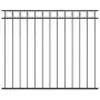 Panel de valla de acero 1,7x1,5 m negro de , Paneles de vallas - Ref: Foro24-146319, Precio: 60,19 €, Descuento: %