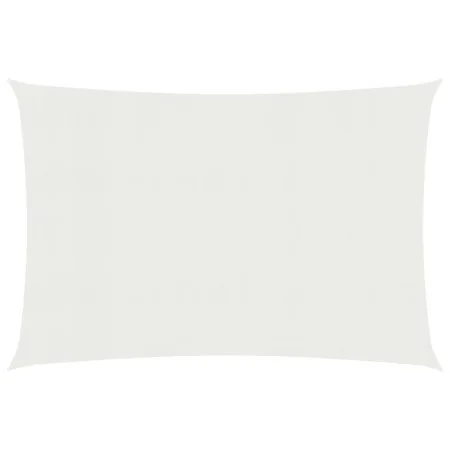 Toldo de vela HDPE blanco 160 g/m² 2x3,5 m de , Sombrillas - Ref: Foro24-311228, Precio: 24,28 €, Descuento: %