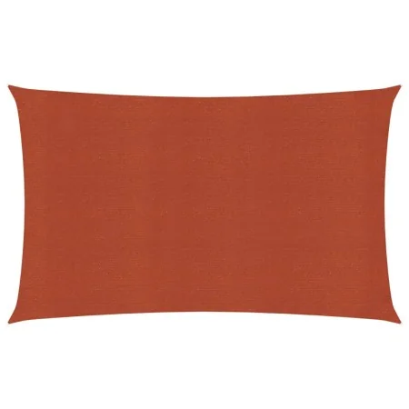 Toldo de vela HDPE terracota 160 g/m² 2x5 m de , Sombrillas - Ref: Foro24-311341, Precio: 29,57 €, Descuento: %