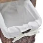 Mesita de noche de madera marrón de vidaXL, Mesitas de noche - Ref: Foro24-242868, Precio: 60,90 €, Descuento: %