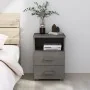 Mesita de noche HAMAR madera pino maciza gris claro 40x35x62 cm de vidaXL, Mesitas de noche - Ref: Foro24-340415, Precio: 71,...
