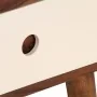 Mesita de noche de madera maciza de sheesham 45x30x45 cm de vidaXL, Mesitas de noche - Ref: Foro24-246263, Precio: 91,37 €, D...