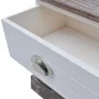 Mesitas de noche marrón y blanca 2 unidades de vidaXL, Mesitas de noche - Ref: Foro24-242885, Precio: 82,63 €, Descuento: %