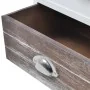 Mesitas de noche marrón y blanca 2 unidades de vidaXL, Mesitas de noche - Ref: Foro24-242885, Precio: 82,63 €, Descuento: %
