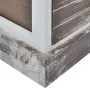 Mesitas de noche marrón y blanca 2 unidades de vidaXL, Mesitas de noche - Ref: Foro24-242885, Precio: 82,63 €, Descuento: %