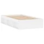 Estructura de cama blanca 90x190 cm de , Camas y somieres - Ref: Foro24-3203838, Precio: 127,85 €, Descuento: %