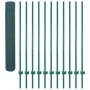 Wire mesh fence with steel posts 25x2 m green by , fence panels - Ref: Foro24-144612, Price: 178,12 €, Discount: %