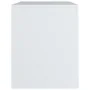 Mesita de noche madera contrachapada blanco 40x30x40 cm de vidaXL, Mesitas de noche - Ref: Foro24-800009, Precio: 32,19 €, De...