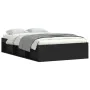 Estructura de cama negro 120x190 cm de vidaXL, Camas y somieres - Ref: Foro24-3203895, Precio: 134,99 €, Descuento: %