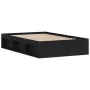 Estructura de cama negro 120x190 cm de vidaXL, Camas y somieres - Ref: Foro24-3203895, Precio: 134,99 €, Descuento: %