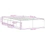 Estructura de cama negro 120x190 cm de vidaXL, Camas y somieres - Ref: Foro24-3203895, Precio: 134,99 €, Descuento: %