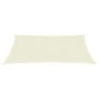 Toldo de vela crema HDPE 160 g/m² 2x2,5 m de vidaXL, Sombrillas - Ref: Foro24-311171, Precio: 21,85 €, Descuento: %