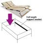 Slatted bed base with 28 slats 7 regions 70x200 cm by vidaXL, Beds and slatted bases - Ref: Foro24-246455, Price: 105,62 €, D...