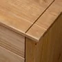 Mesita de noche de madera maciza pino estilo Panamá 46x40x57 cm de vidaXL, Mesitas de noche - Ref: Foro24-282652, Precio: 100...