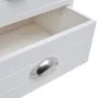 Mesita de noche francesa 2 piezas blanco de vidaXL, Mesitas de noche - Ref: Foro24-242887, Precio: 82,56 €, Descuento: %