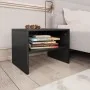 Mesita de noche madera contrachapada negro 40x30x30 cm de vidaXL, Mesitas de noche - Ref: Foro24-800065, Precio: 26,23 €, Des...