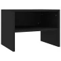 Mesita de noche madera contrachapada negro 40x30x30 cm de vidaXL, Mesitas de noche - Ref: Foro24-800065, Precio: 26,23 €, Des...